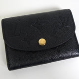 ルイ ヴィトン モノグラム アンプラントポルトモネ ロザリ ノワール コンパクトウォレット M81455 ICチップ内蔵 - NEWSED