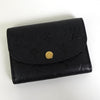 ルイ ヴィトン モノグラム アンプラントポルトモネ ロザリ ノワール コンパクトウォレット M81455 ICチップ内蔵