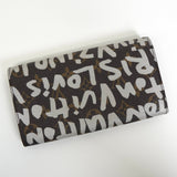 ルイ ヴィトン モノグラム グラフィティ ポシェット ポルトモネクレディ 長財布 ブラウン M92189 - NEWSED