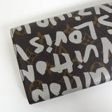 ルイ ヴィトン モノグラム グラフィティ ポシェット ポルトモネクレディ 長財布 ブラウン M92189 - NEWSED