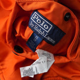 ラルフローレン パッチワーク リバーシブル MA - 1 カーキ / オレンジ - NEWSED