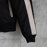 ショット × アンダースンベル 刺繍 MA - 1 スカジャン 中綿ジャケット ブラック - NEWSED