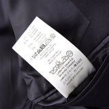 ジバンシィ 異素材切り替え MA - 1 ドッキング シングル テーラードジャケット ネイビー - NEWSED