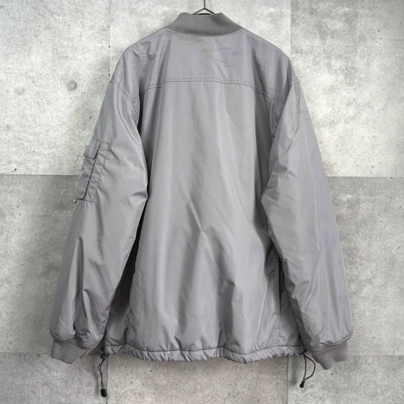 ステューシー オールド MA - 1 ブルゾン グレー - NEWSED