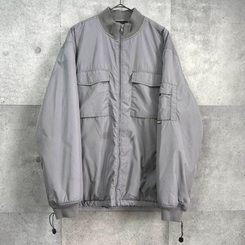 ステューシー オールド MA - 1 ブルゾン グレー - NEWSED