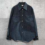 MABLE DENIM SHIRTS エムエーエスユー マーブル デニムシャツ デニムジャケット インディゴブルー メンズ - NEWSED