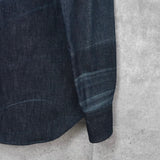 MABLE DENIM SHIRTS エムエーエスユー マーブル デニムシャツ デニムジャケット インディゴブルー メンズ - NEWSED