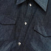 MABLE DENIM SHIRTS エムエーエスユー マーブル デニムシャツ デニムジャケット インディゴブルー メンズ