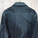 MABLE DENIM SHIRTS エムエーエスユー マーブル デニムシャツ デニムジャケット インディゴブルー メンズ - NEWSED