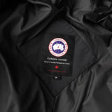 カナダグース MacMillan Parka ワッペン ダウンジャケット ブラック メンズ - NEWSED
