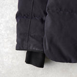 カナダグース MacMillan Parka ワッペン ダウンジャケット ブラック メンズ - NEWSED