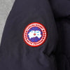カナダグース MacMillan Parka ワッペン ダウンジャケット ブラック メンズ