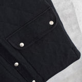 Mao - collar Quilting Jacket - NEWSED