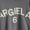 エムエムシックス メゾンマルジェラ MARGIELA 6 ショート丈フーディー パーカー グレー