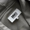 エムエムシックス メゾンマルジェラ MARGIELA 6 ショート丈フーディー パーカー グレー