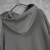 エムエムシックス メゾンマルジェラ MARGIELA 6 ショート丈フーディー パーカー グレー - NEWSED