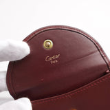 mast de Cartier Leather Coin Purse - NEWSED