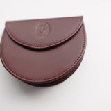 mast de Cartier Leather Coin Purse - NEWSED