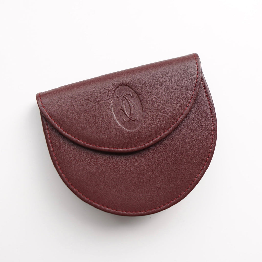 mast de Cartier Leather Coin Purse