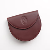 mast de Cartier Leather Coin Purse - NEWSED