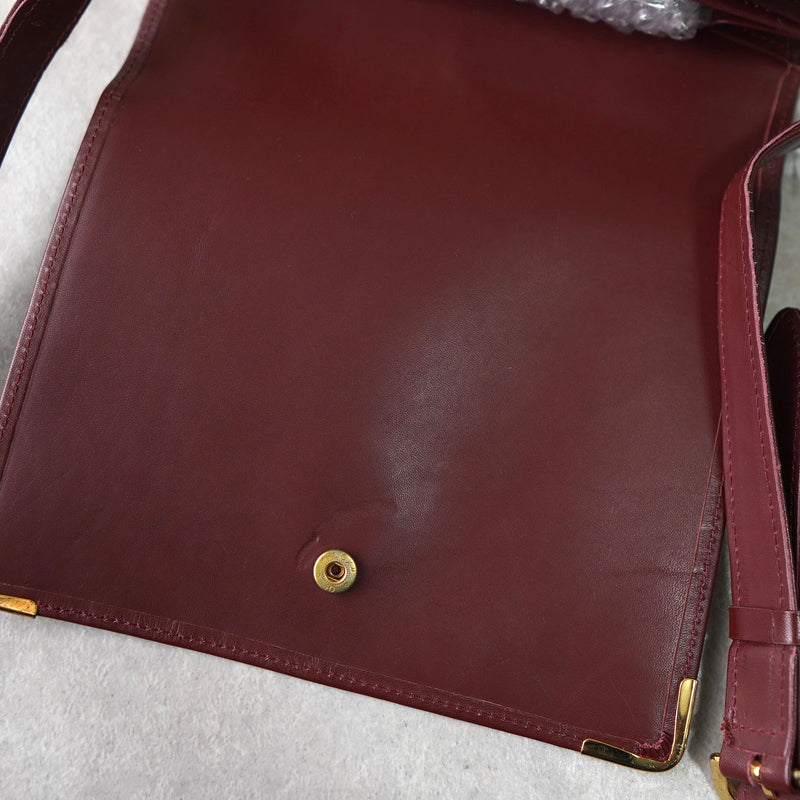 mast de Cartier Leather Shoulder Bag - NEWSED