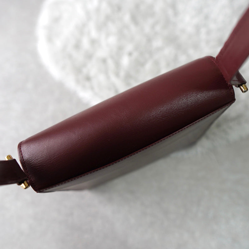 mast de Cartier Leather Shoulder Bag - NEWSED