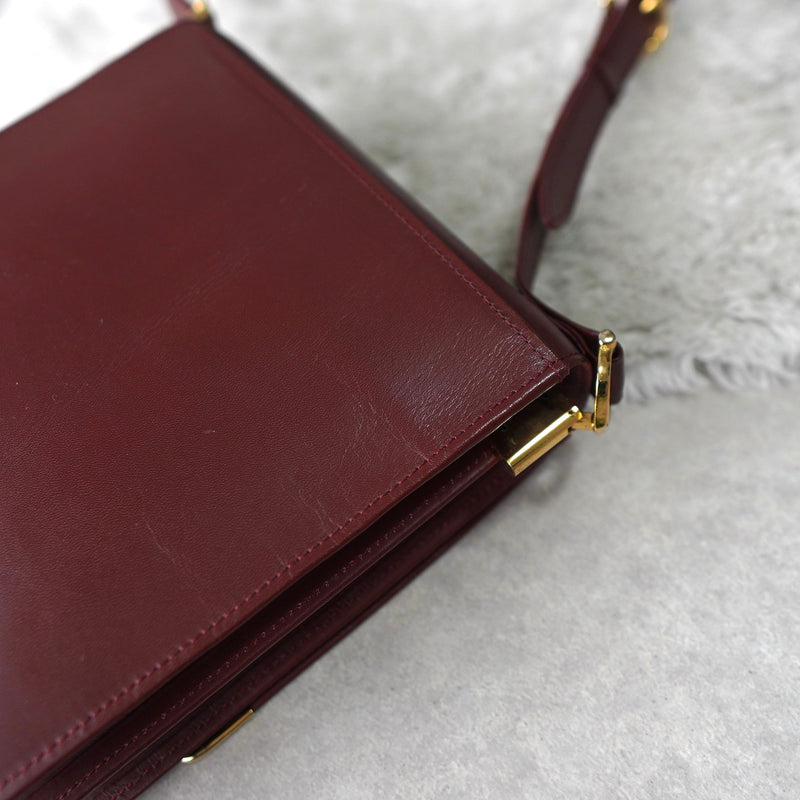 mast de Cartier Leather Shoulder Bag - NEWSED