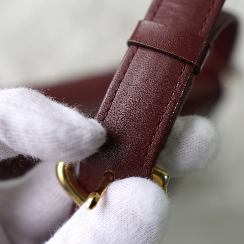 mast de Cartier Leather Shoulder Bag - NEWSED