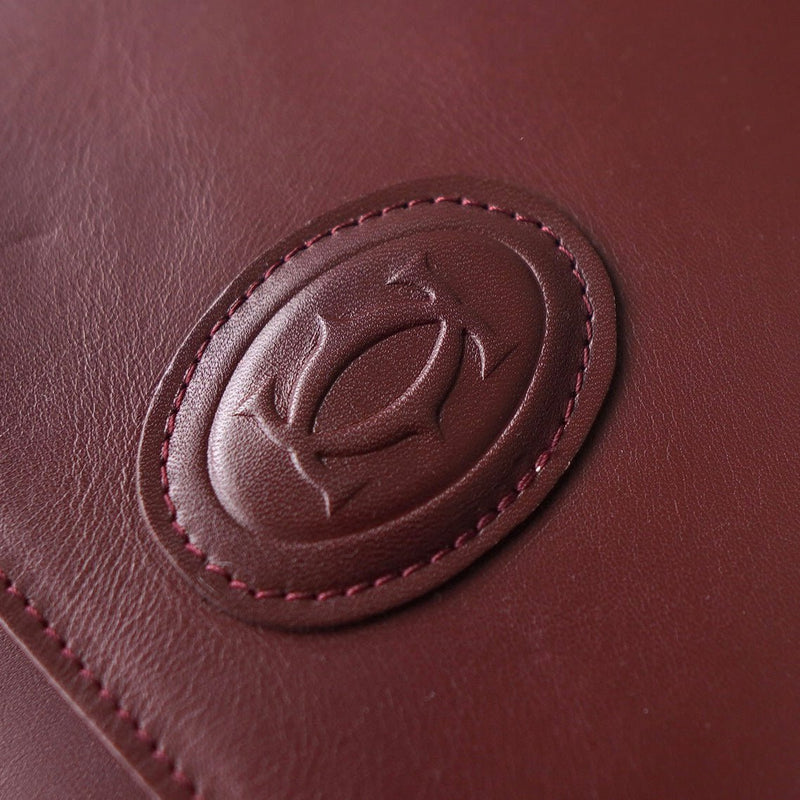 mast de Cartier Leather Shoulder Bag - NEWSED