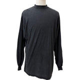 バレンシアガ Medium Fit L/S T-Shirt インサイドアウト ダメージ加工 長袖Ｔシャツ ブラック 1 メンズ - NEWSED