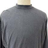 バレンシアガ Medium Fit L/S T-Shirt インサイドアウト ダメージ加工 長袖Ｔシャツ ブラック 1 メンズ - NEWSED