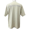 バレンシアガ Medium Fit T-Shirt ロゴ刺繍 半袖Ｔシャツ カーキベージュ S メンズ