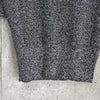 Melange Rib Short Sleeve Polo ガニー メランジ リブ ポロニット シルバーグレー レディース