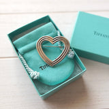 "MERNARD" Heart Silver Broach - NEWSED