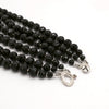 MESSALINE Three Row Beaded Choker ヴィヴィアン ウエストウッド 3連 オーブロゴ チョーカー ネックレス シルバー / ブラック
