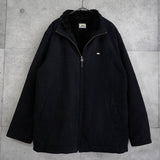 Metal Logo Badge Corduroy Jacket - NEWSED