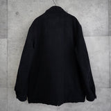 Metal Logo Badge Corduroy Jacket - NEWSED