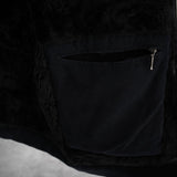 Metal Logo Badge Corduroy Jacket - NEWSED