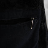Metal Logo Badge Corduroy Jacket - NEWSED