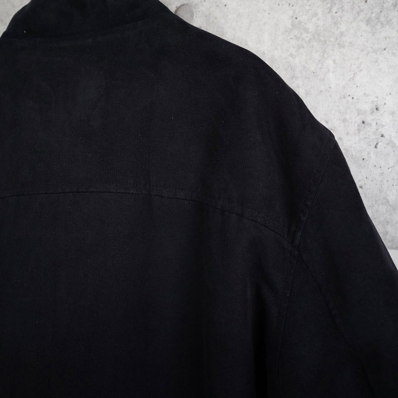 Metal Logo Badge Corduroy Jacket - NEWSED