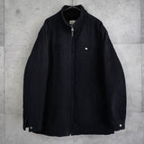Metal Logo Badge Corduroy Jacket - NEWSED