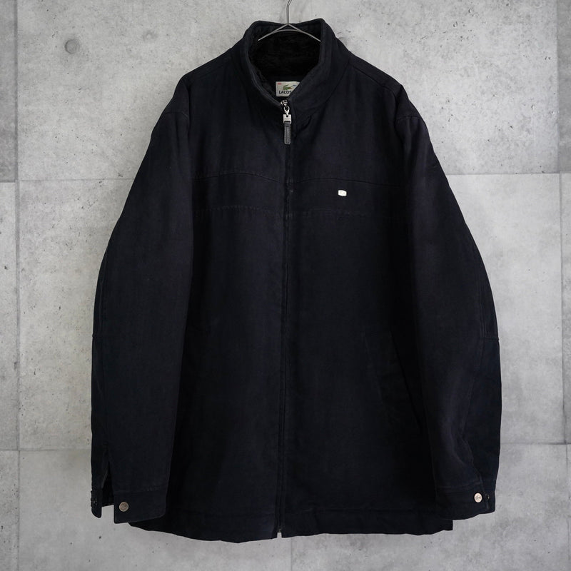 Metal Logo Badge Corduroy Jacket - NEWSED