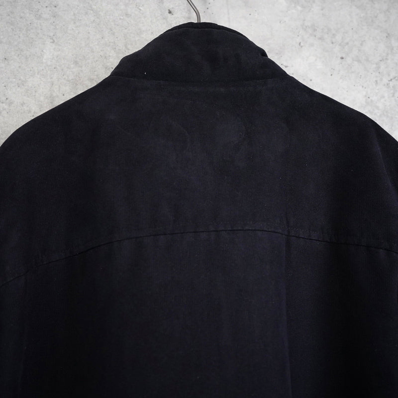 Metal Logo Badge Corduroy Jacket - NEWSED