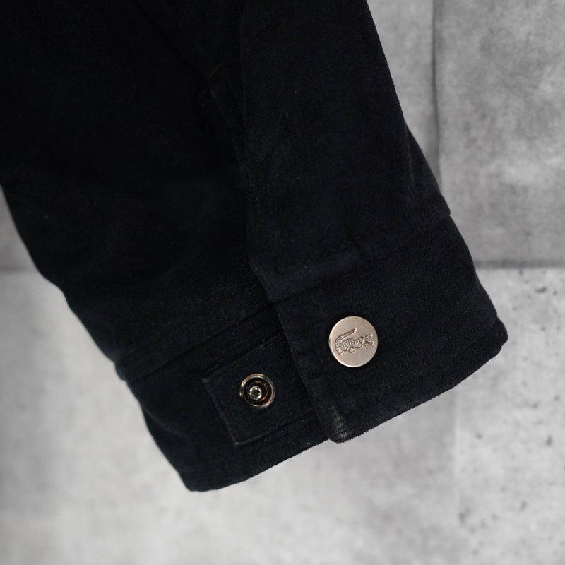 Metal Logo Badge Corduroy Jacket - NEWSED