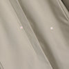 Metal Logo Patch Nylon Soutien Collar Coat