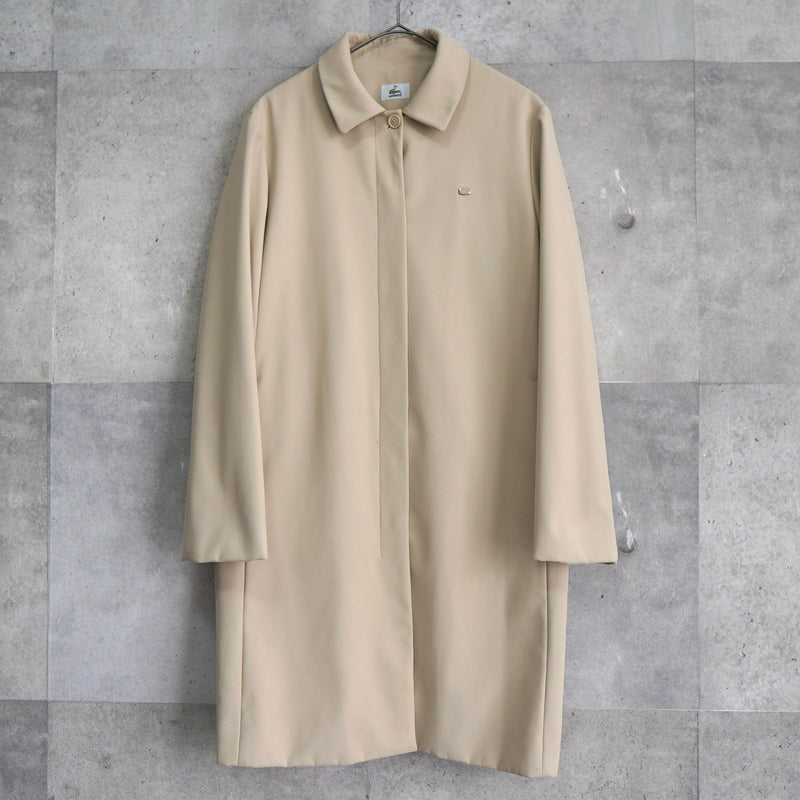 Metal Logo Patch Nylon Soutien Collar Coat - NEWSED