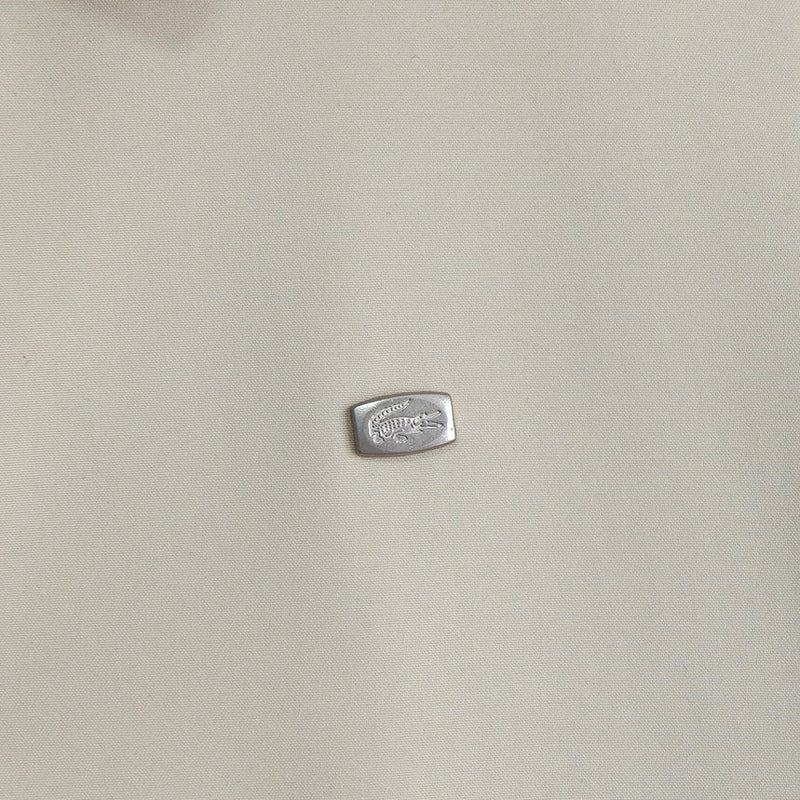 Metal Logo Patch Nylon Soutien Collar Coat - NEWSED