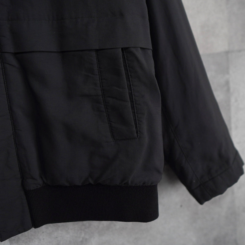 Metal Logo Patch Padded Blouson - NEWSED