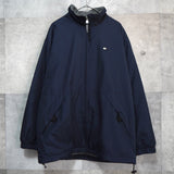 Metal Logo Patch Padded Shell Jacket - NEWSED