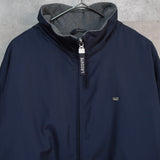 Metal Logo Patch Padded Shell Jacket - NEWSED